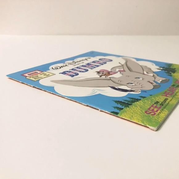 Vintage  1978 Dumbo Walt Disneys Storyteller Book only NO Tape - Picture 4 of 15